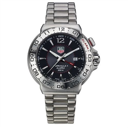 TAG Heuer Formula 1 Quartz Alarm 41 Stainless Steel / Black / Bracelet